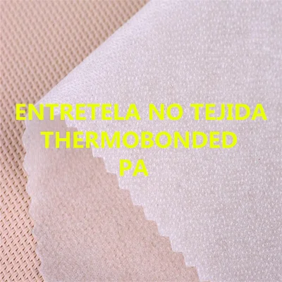 Factory Price Uniform Nonwoven Polyester Interlining Entretela No Tejida Con Pagamento PA